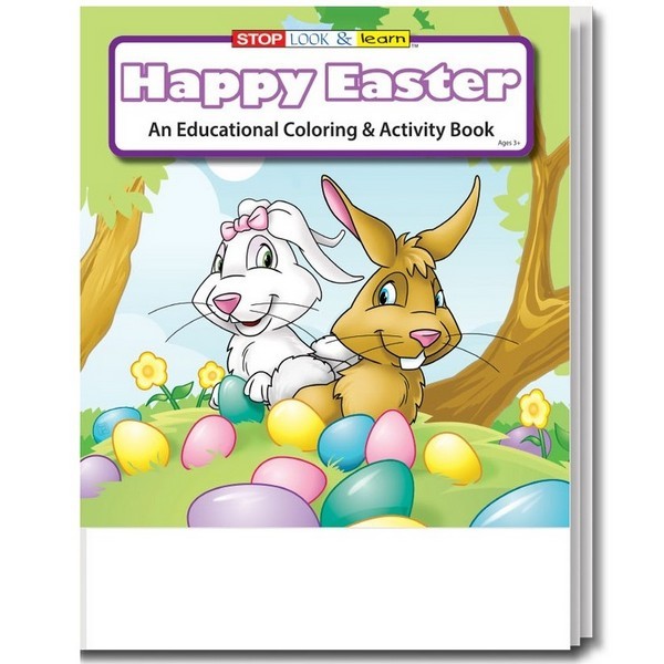 SC0446B Happy Easter Coloring and Activity Book...